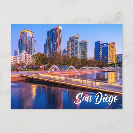 Waterfront Park, San Diego, California ポストカード (正面)