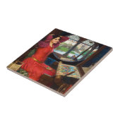 Waterhouse I Am Half-Sick of Shadows タイル (側面)