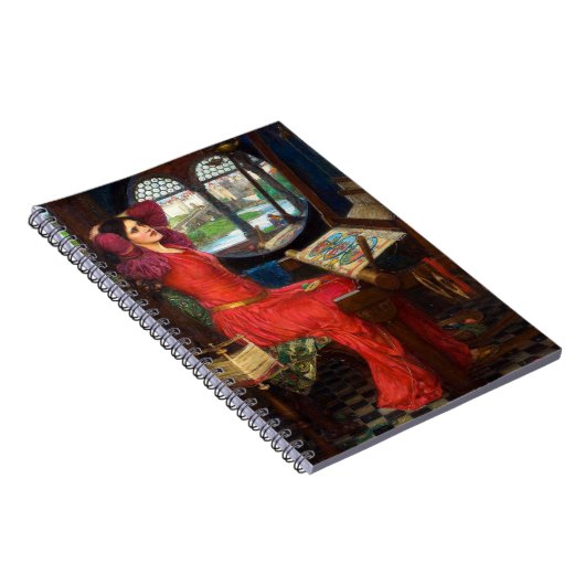 Waterhouse I Am Half-Sick of Shadows ノートブック (右側)