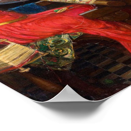 Waterhouse I Am Half-Sick of Shadows ポスター (角)