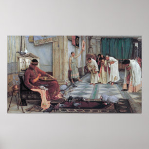 Waterhouse - The Favourites Of Emperor Honorius ポスター