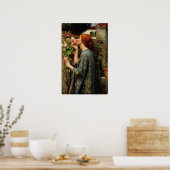 Waterhouse - The Soul Of The Rose 1903 ポスター (キッチン)