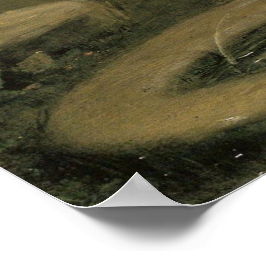 Waterhouse - Undine 1872 ポスター (角)