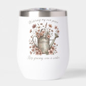 Watering My Own Peace Vintage Floral Botanical (正面)