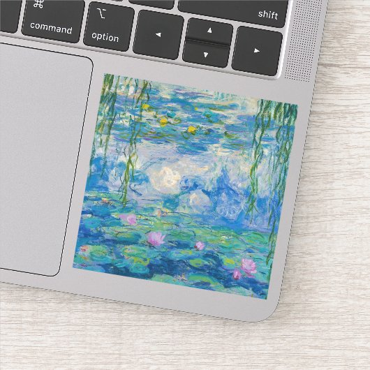 Waterlilies, 1916-1919 by Claude Monet シール (詳細)