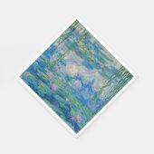 Waterlilies, 1916-1919 by Claude Monet スタンダードランチョンナプキン (角)