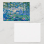 Waterlilies, 1916-1919 by Claude Monet ノートカード (正面/裏面)
