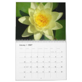 Waterlilies 2012、二ページ カレンダー (1月 2027)
