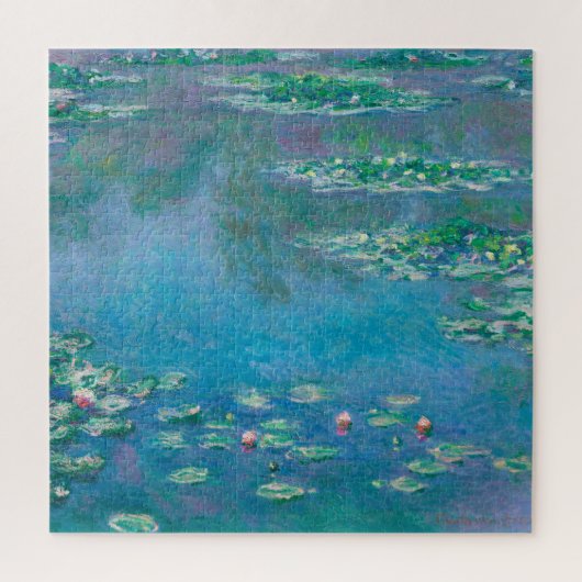 "WATERLILIES" BY CLAUDE MONET PUZZLE ジグソーパズル (縦)