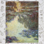 Waterlilies by Claude Monet, Vintage Fine Art ジグソーパズル<br><div class="desc">Waterlilies by Claude Monet is a vintage impressionism fine art nature painting featuring waterlilies in a pond in Monet's garden at his home in Giverny, France. The willow tree reflections are in the water with a sunset. Claude Monet enjoyed painting "en plein air" or "in the open air." A series...</div>