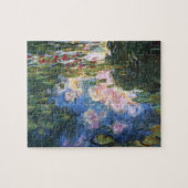 Waterlilies by Claude Monet, Vintage Fine Art ジグソーパズル (横)