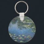 Waterlilies by Claude Monet, Vintage Flowers キーホルダー<br><div class="desc">Water Lilies (1906) by Claude Monet is a vintage impressionism fine art landscape floral painting. It is one of many variations of water lily paintings that Monet painted in his flower garden in Giverny, France. Waterlily flowers in a spring season pond. About the artist: Claude Monet (1840-1926) was a founder...</div>