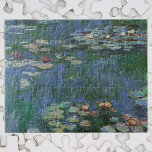 Waterlilies by Claude Monet, Vintage Flowers ジグソーパズル<br><div class="desc">Waterlilies (1916) by Claude Monet. Water Lilies is a vintage impressionism fine art floral painting. Monet's spring season flower garden in Giverny, France. This landscape is one of many variations of water lily paintings that Monet painted by his pond. About the artist: Claude Monet (1840-1926) was a founder of the...</div>
