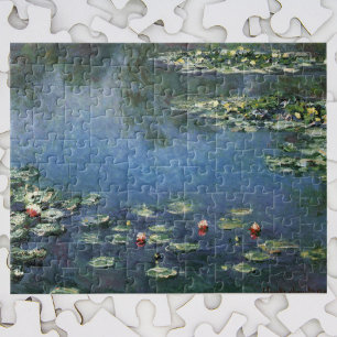 Waterlilies by Claude Monet, Vintage Flowers ジグソーパズル