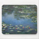 Waterlilies by Claude Monet, Vintage Flowers マウスパッド<br><div class="desc">Water Lilies (1906) by Claude Monet is a vintage impressionism fine art landscape floral painting. It is one of many variations of water lily paintings that Monet painted in his flower garden in Giverny, France. Waterlily flowers in a spring season pond. About the artist: Claude Monet (1840-1926) was a founder...</div>