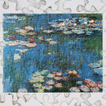 Waterlilies by Claude Monet, Vintage Impressionism ジグソーパズル<br><div class="desc">Waterlilies (1914) by Claude Monet is a vintage impressionist fine art nature painting. One of many variations of water lily floral paintings that Monet painted by the pond in his flower garden in Giverny, France. About the artist: Claude Monet (1840-1926) was a founder of the French impressionist painting movement with...</div>