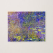 Waterlilies by Claude Monet, Vintage Impressionism ジグソーパズル (横)