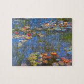 Waterlilies by Claude Monet, Vintage Nature Art ジグソーパズル (横)