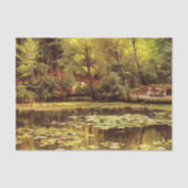 Waterlilies by Peder Mork Monsted 薄葉紙 (正面)