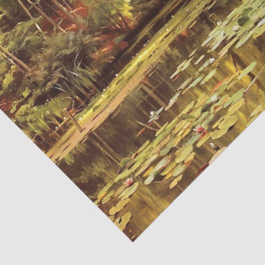 Waterlilies by Peder Mork Monsted 薄葉紙 (詳細)