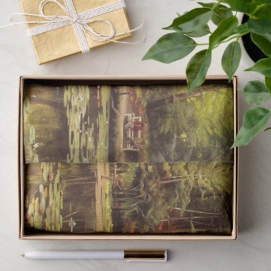 Waterlilies by Peder Mork Monsted 薄葉紙 (ギフト)