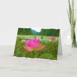 waterlillies カード