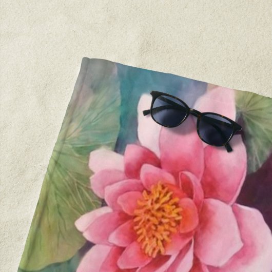 Waterlily ビーチタオル (インサイチュ)