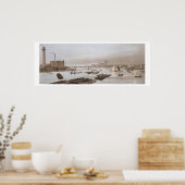 Waterloo Bridgeからウェストミンスターを組み込む ポスター (キッチン)