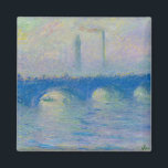 Waterloo Bridge, Fog Effect, 1899-1904 by Monet マグネット<br><div class="desc">オスカーフランスの・クロード・モネ（1840年～1926年）は、モダニズムへの鍵の前駆と見られる印象派の画家で創始者であ絵を描り、特に彼が自然を知覚した時に絵を描は、その前兆と見なされている。クロード・モネ – Waterloo Bridge,  Fog Effect,  1899-1904.</div>
