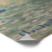 Waterloo Bridge, Gray Day - Claude Monet Fine Art ポスター (角)