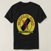 Waterloo road emblem art Sticker Tシャツ (デザイン正面)