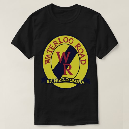 Waterloo road emblem art Sticker Tシャツ (デザイン正面)