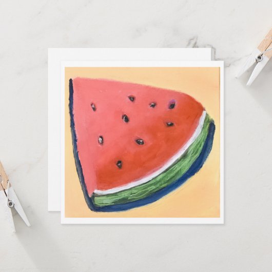 Watermelon  (正面/裏面インサイチュ)