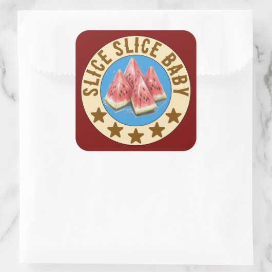 watermelon スクエアシール (バッグ)