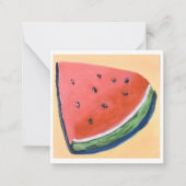 Watermelon  ノートカード (正面)