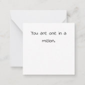 Watermelon  ノートカード (裏面)