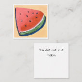 Watermelon  ノートカード (正面/裏面)