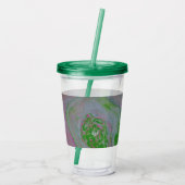 Watermelon Acrylic Pour Tumbler アクリルタンブラー (裏面)