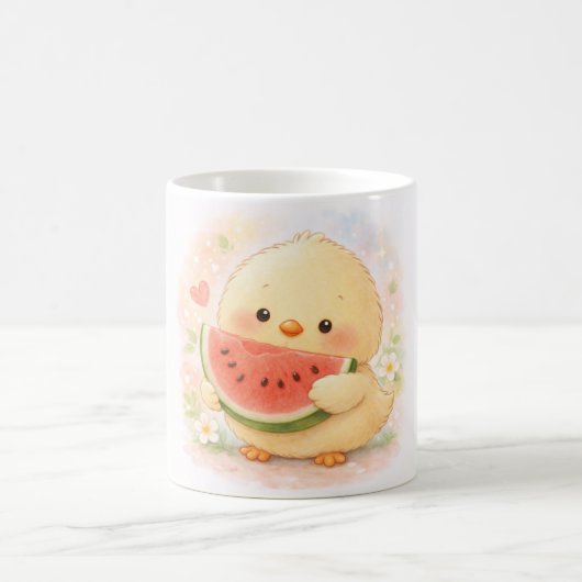 Watermelon Alma Chick コーヒーマグカップ (中央)