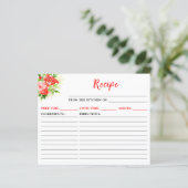 Watermelon and Pomegranate Recipe Card (スタンド正面)