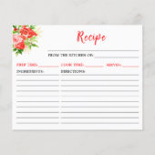 Watermelon and Pomegranate Recipe Card (正面)