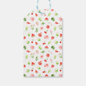 Watermelon and Pomegranate Wedding Thank You ギフトタグ (裏面)