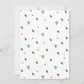 Watermelon birthday invitation Girl first birthday 招待状 (裏面)