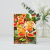 Watermelon Chili Cocktail – Spicy Summer シーズンポストカード (スタンド正面)