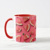 Watermelon Coffee Mug Vibrant Design マグカップ (左)