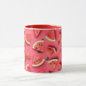 Watermelon Coffee Mug Vibrant Design マグカップ (中央)