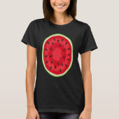 Watermelon Costume Crew     Halloween Costume Frui Tシャツ (正面)