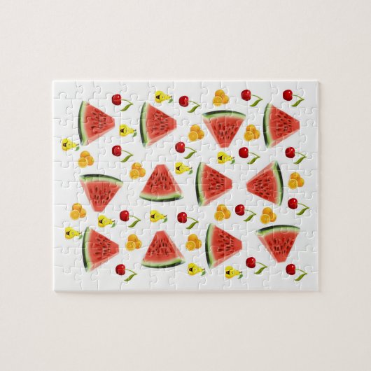 Watermelon Decorative Jigsaw Puzzle ジグソーパズル (横)
