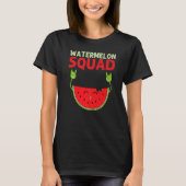 Watermelon Designs For Men Women Summer Fruit Eate Tシャツ (正面)