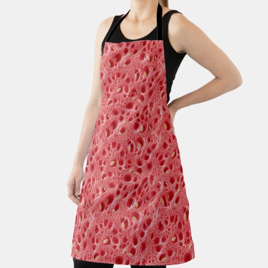 Watermelon Flesh Texture Pattern エプロン (インサイチュ)